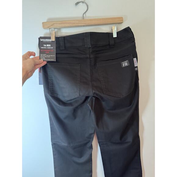 Wolverine FR Flame Resistant Mid-Rise Curvy Straight Leg Fit Jeans Sz 14 Reg NWT - Picture 15 of 15